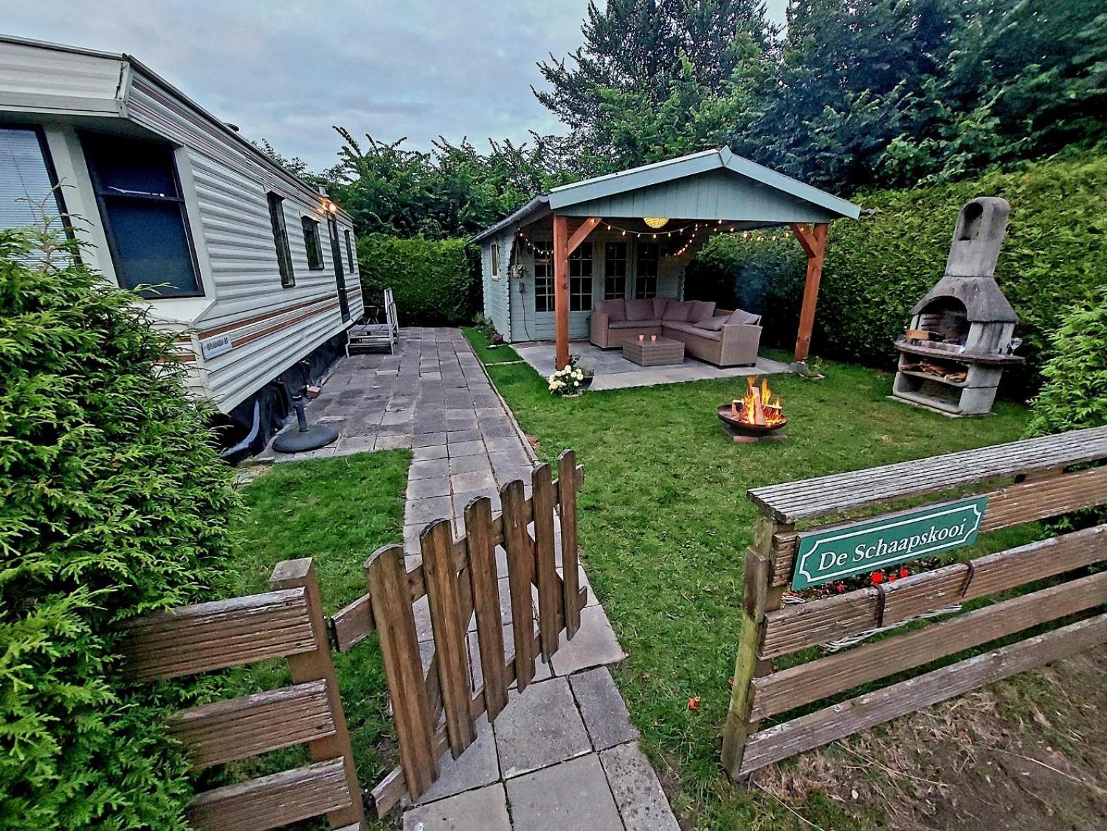 Familychalet De Schaapskooi, 6-Persons, Big Private Garden, Dogs Aloud Westergeest Kültér fotó